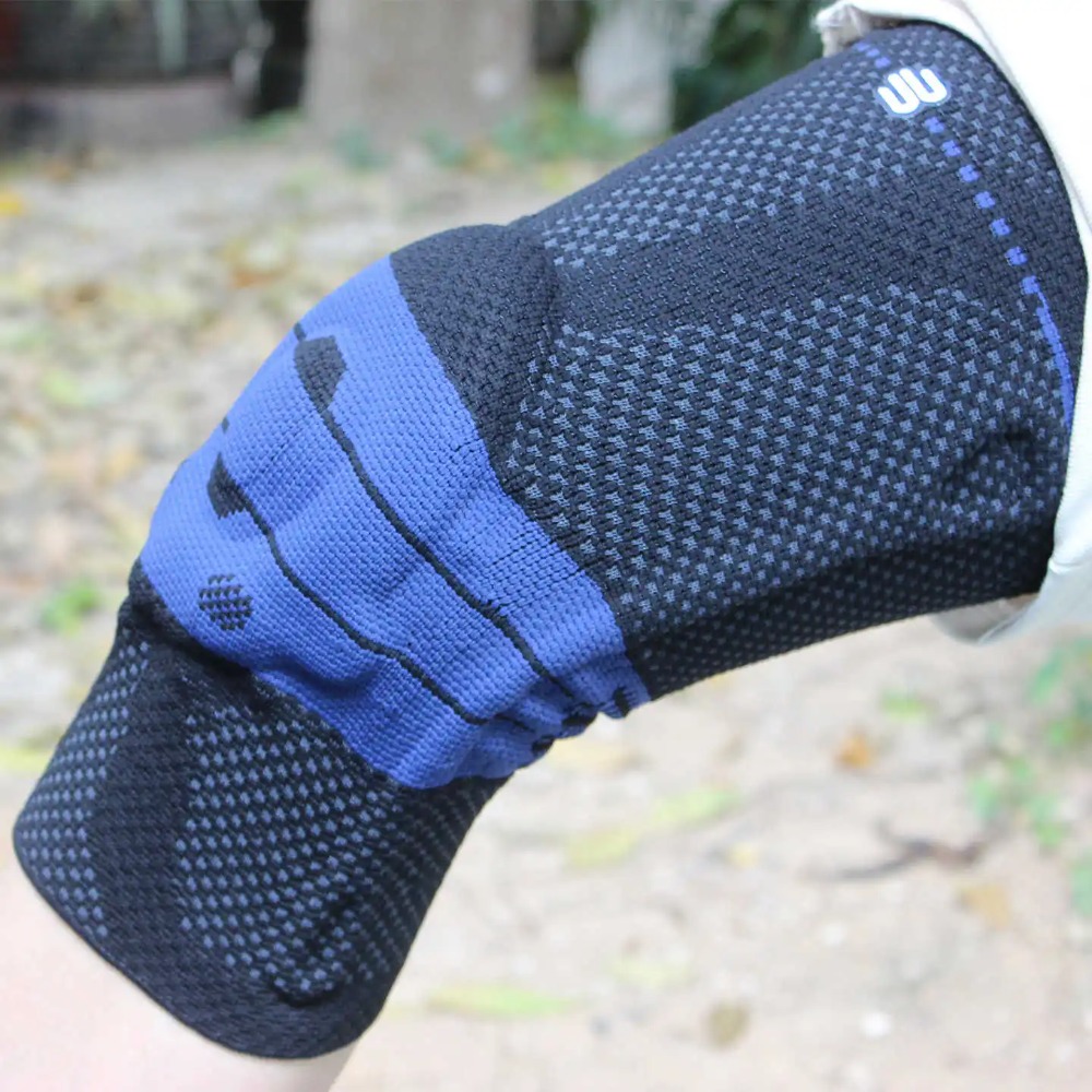 Knee Sleeve Compression - Luxury GenuTrain 8th Non‑Slip Knee Brace