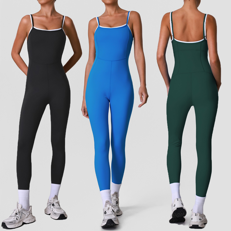 Yoga Fitness Kleidung - Women One Piece Fitness Yoga Set