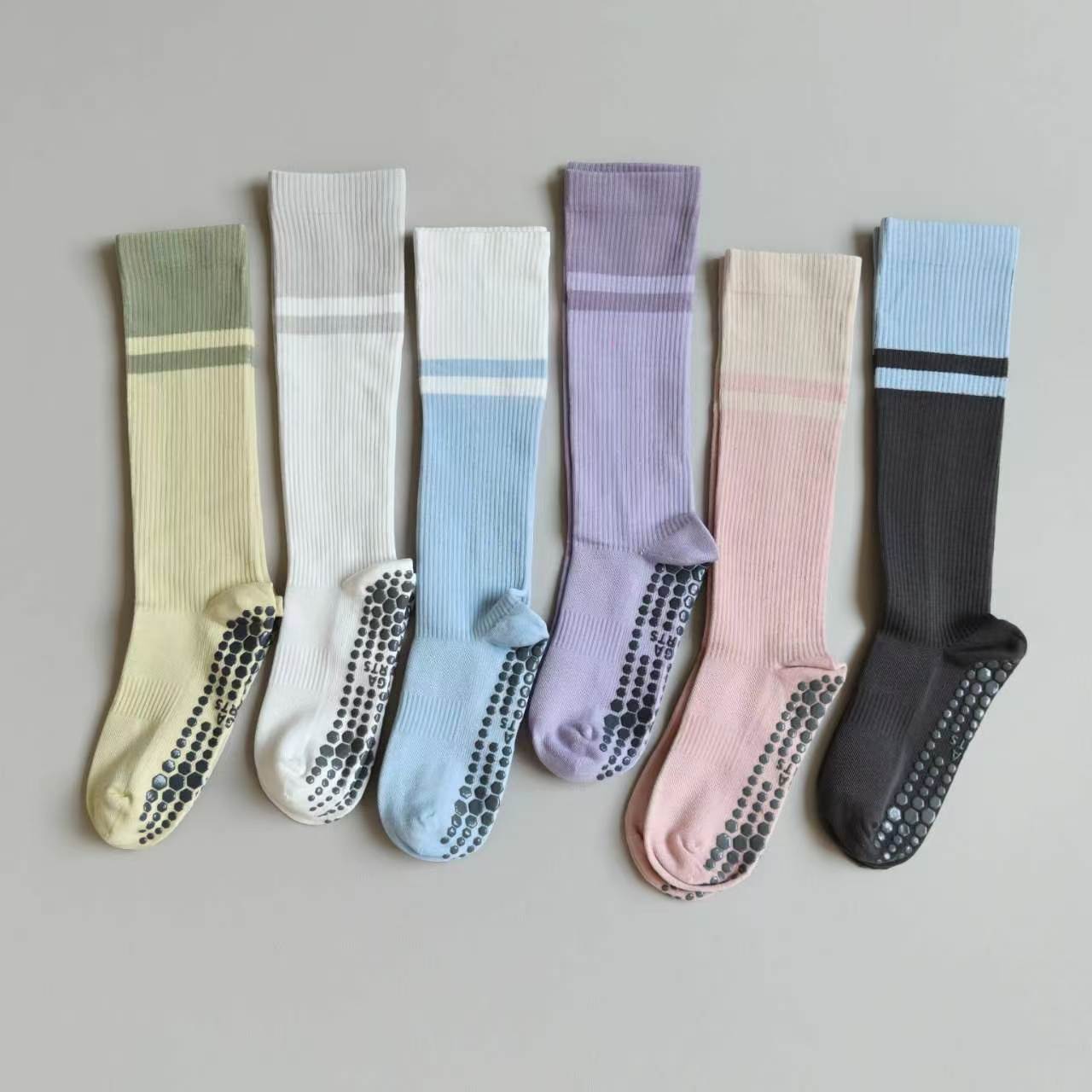 Yoga Fitness Youtube - Yoga Socks Women's Calf Socks Non-slip