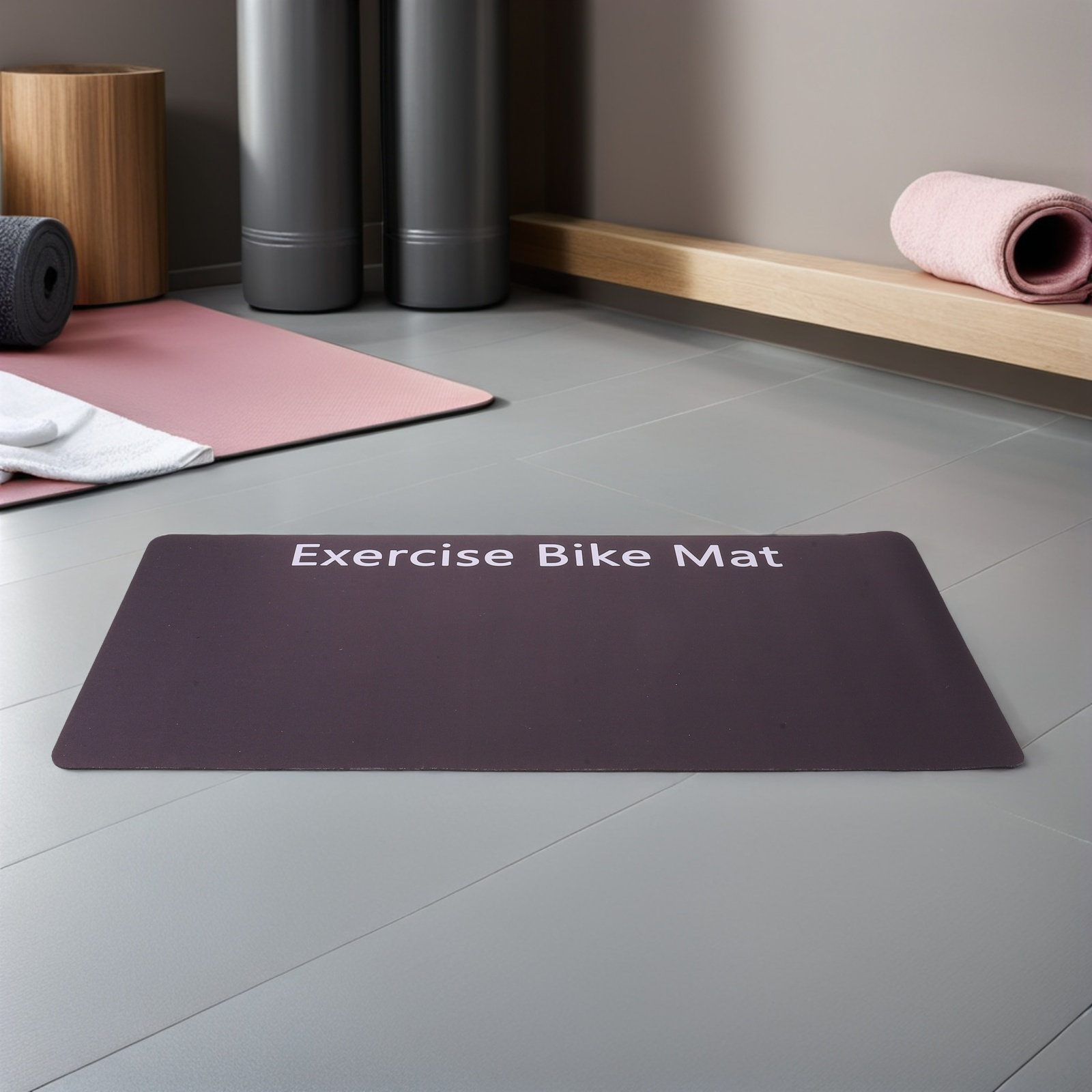 2Pcs Exercise Equipment Shock  - Gym Floor Mats ulasan dan harga
