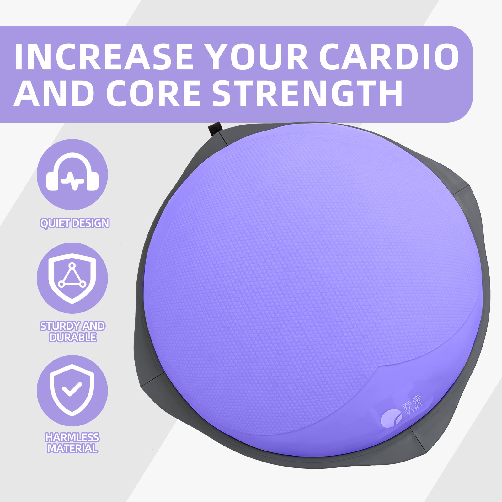 70cm Bosu Balance Ball, Anti-S - Yoga Fitness Ball ulasan dan harga