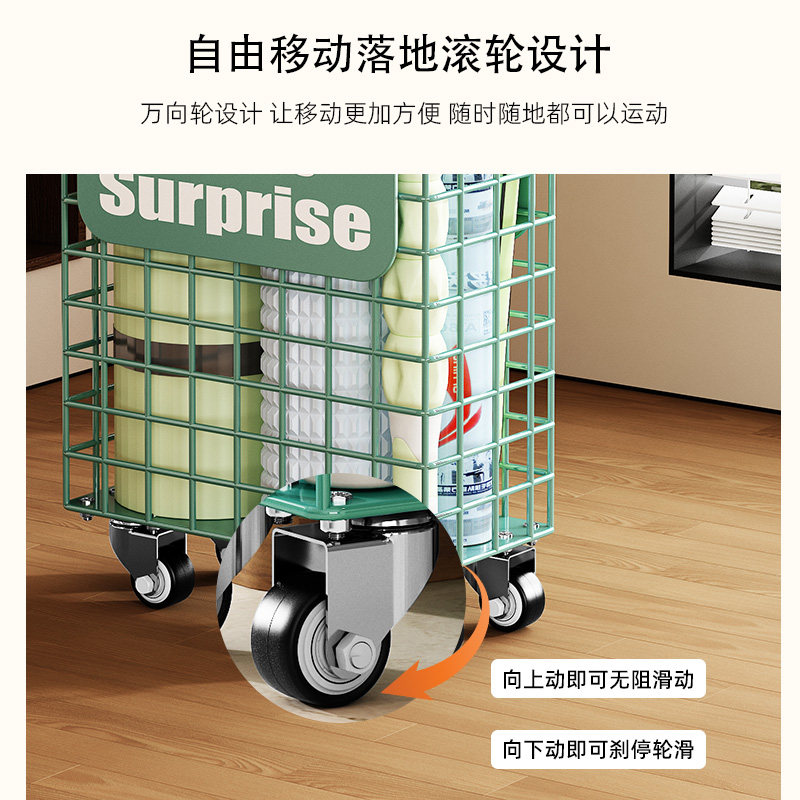 Sports Equipment Storage Rack  - Yoga Fitness Room ulasan dan harga
