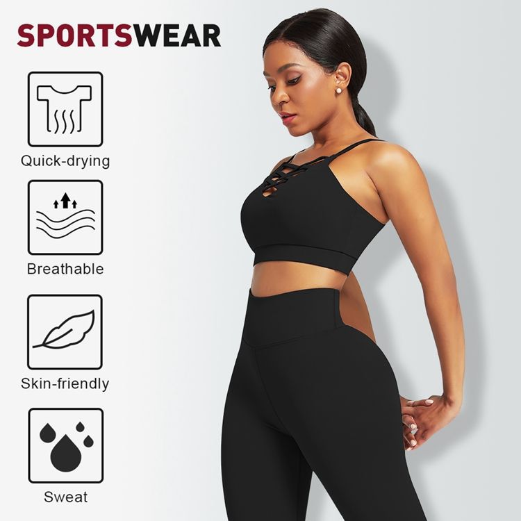 3 Pieces Women's Yoga Fitness  - Yoga Fitness Yoga ulasan dan harga