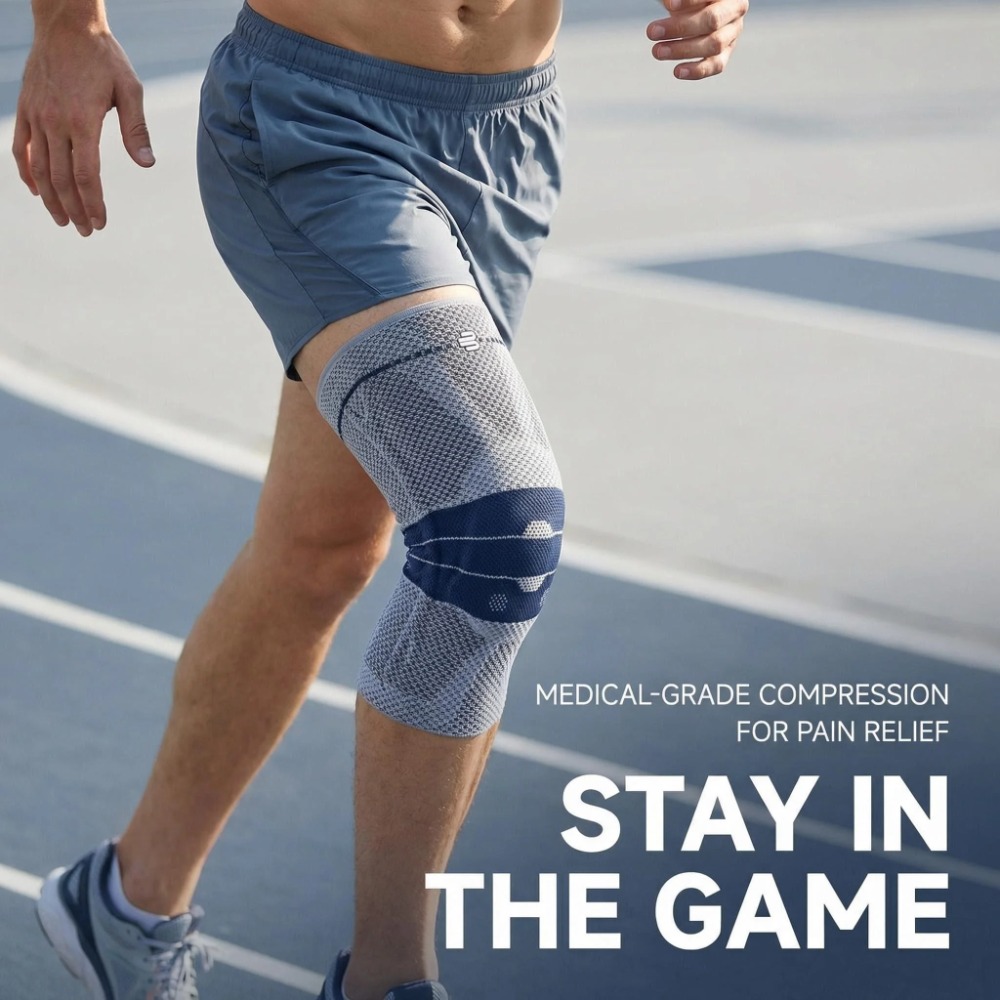 Luxury GenuTrain 8th Non‑Slip  - Knee Sleeve Compression ulasan dan harga