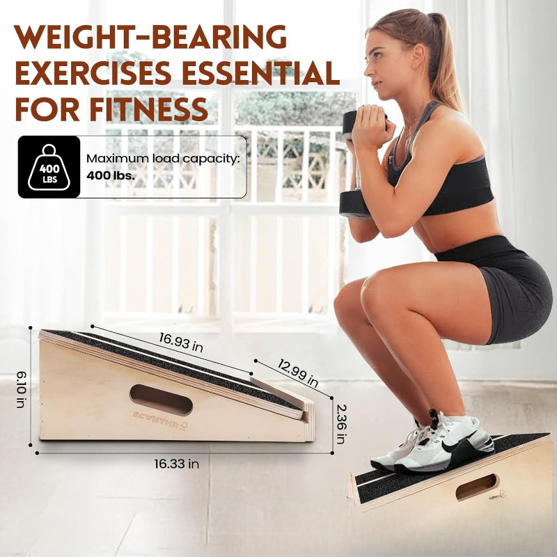 2-in-1 Wooden Tilt Balance Boa - Balance Board Fitness ulasan dan harga