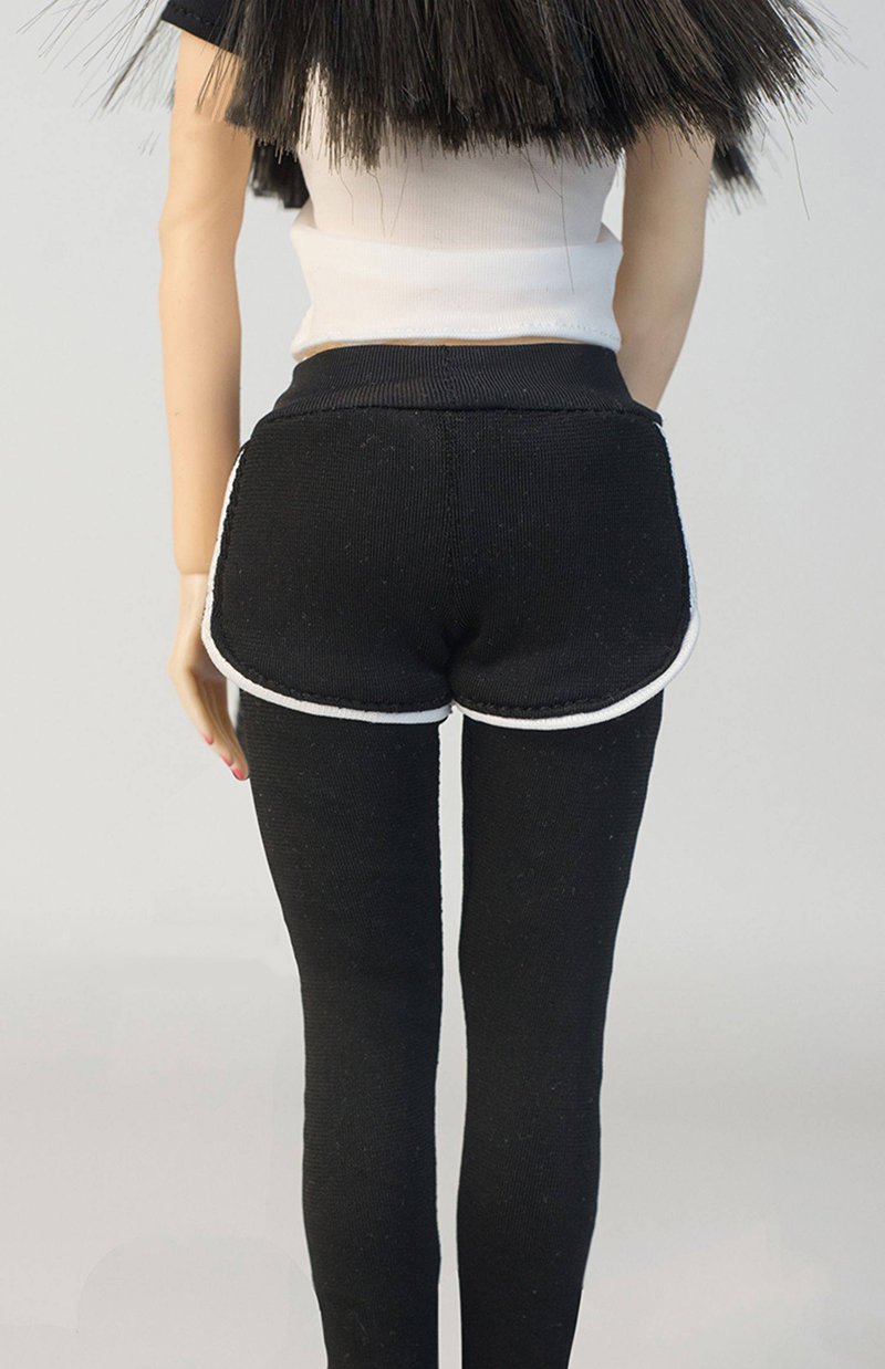 1/6 Female Black Yoga Clothing - Yoga Fitness First ulasan dan harga