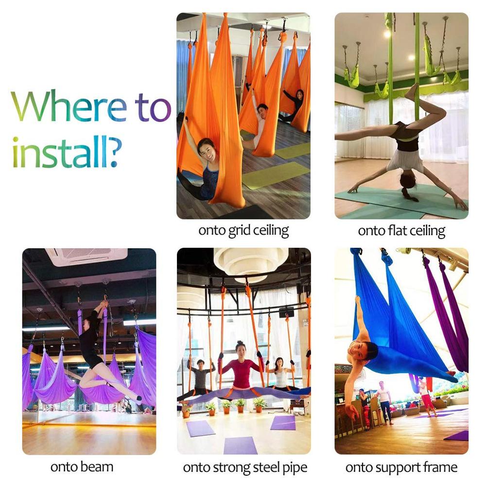 5*2.8m Aerial Yoga Hammock Set - Yoga Swing Aerial ulasan dan harga
