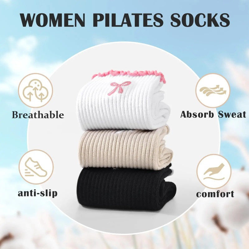 Professional Yoga Socks, Cotto - Yoga Fitness Yoga ulasan dan harga