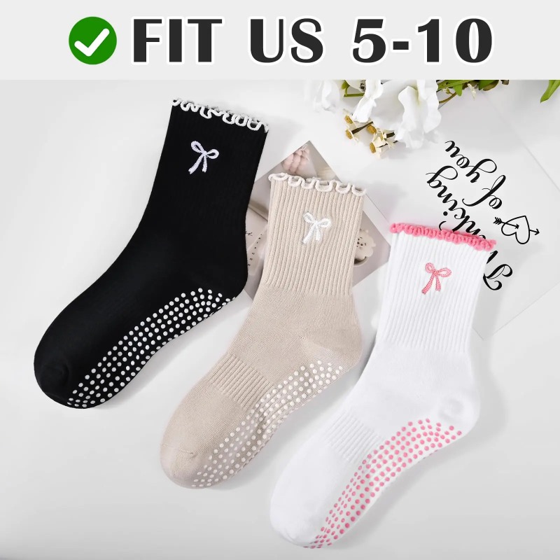 Professional Yoga Socks, Cotto - Yoga Fitness Yoga ulasan dan harga