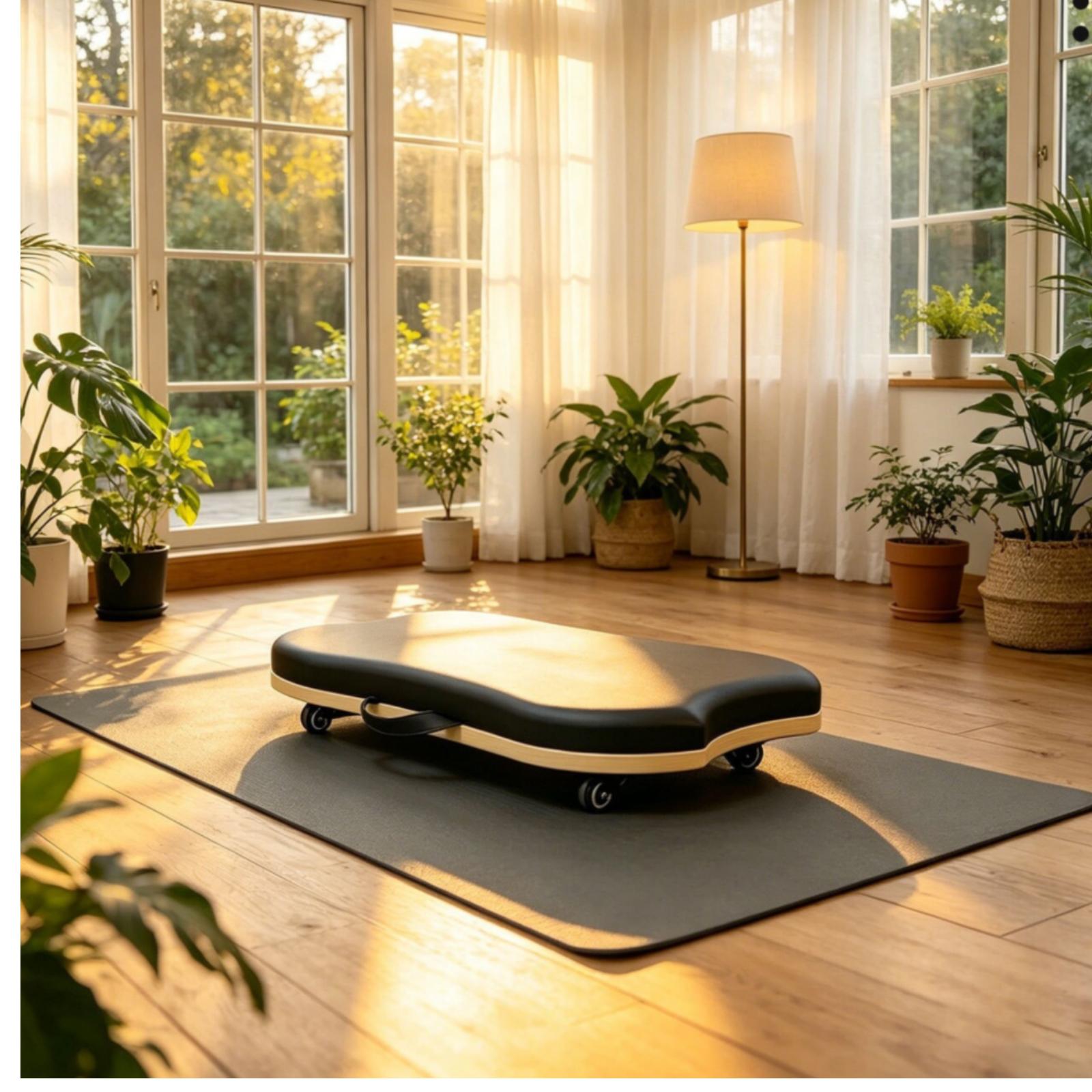 Pilates Balance Board Wooden W - Balance Board Fitness ulasan dan harga