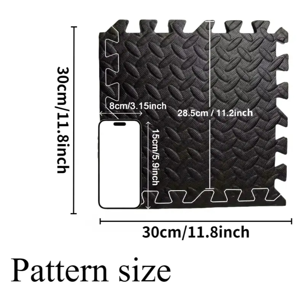 16 Piece Fitness Yoga Mat Soft - Gym Floor Mats ulasan dan harga