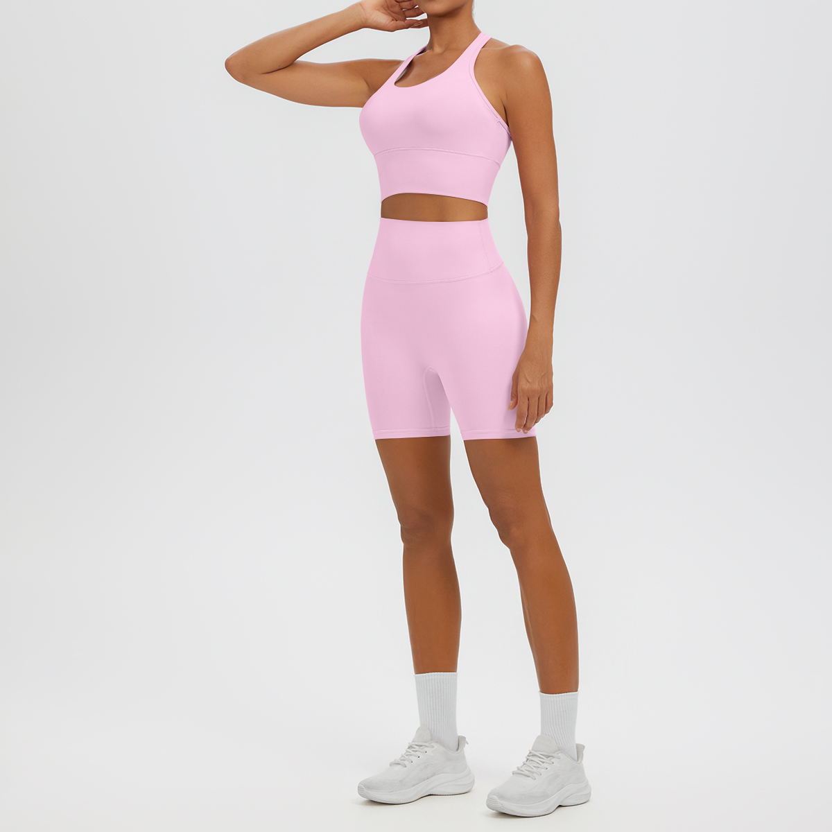 2PCS New Women's Yoga Suit Fas - Yoga Và Fitness ulasan dan harga
