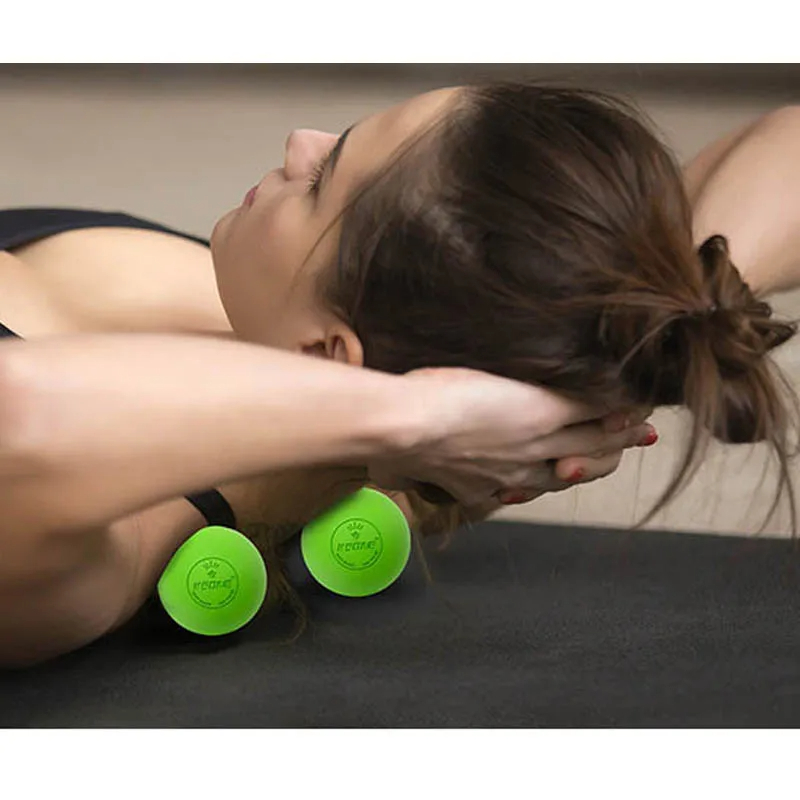 Rubber Fascia Massage Ball Yog - Yoga Fitness Ball ulasan dan harga
