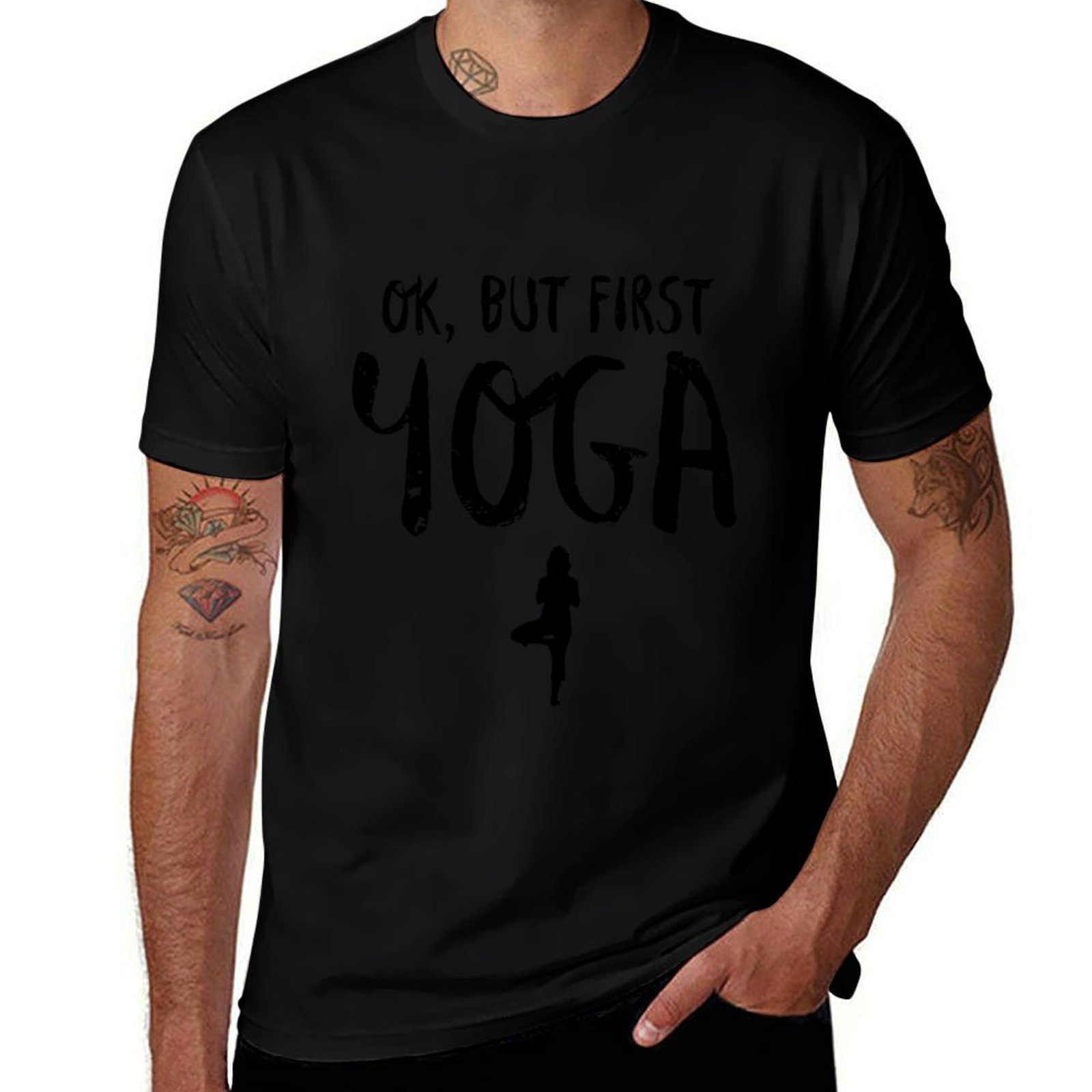 Ok But First Yoga Funny Fitnes - Yoga Fitness First ulasan dan harga
