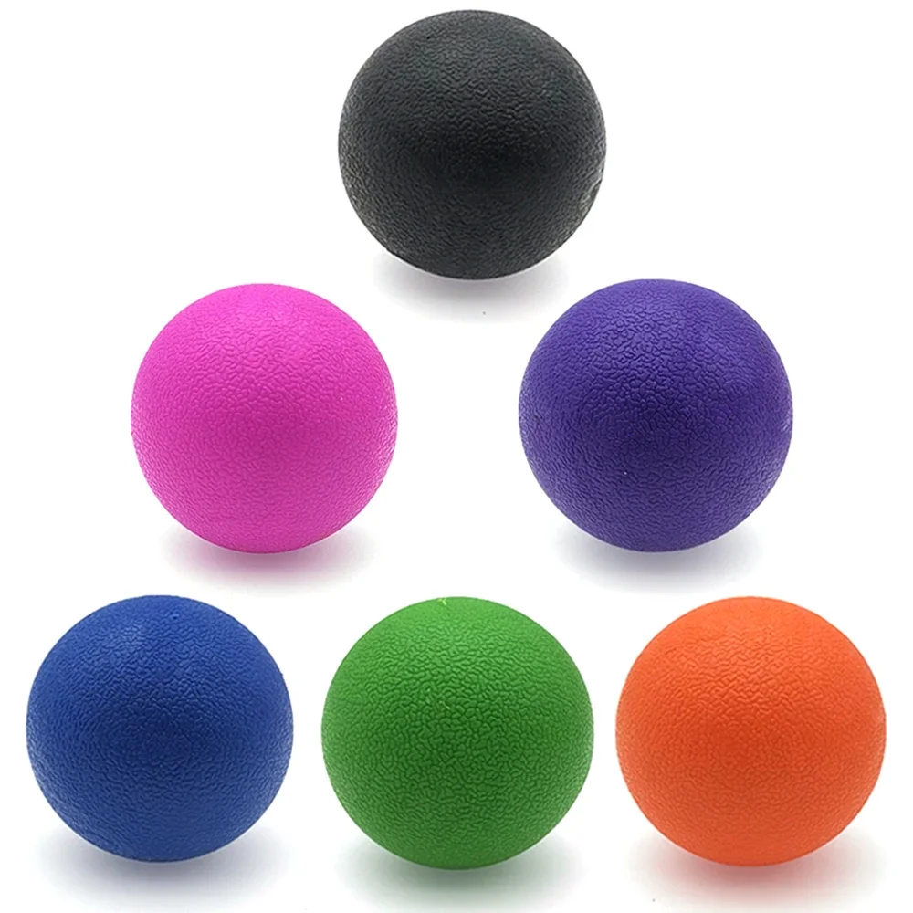 TPE Fascia Ball Lacrosse Muscl - Yoga Fitness Ball ulasan dan harga