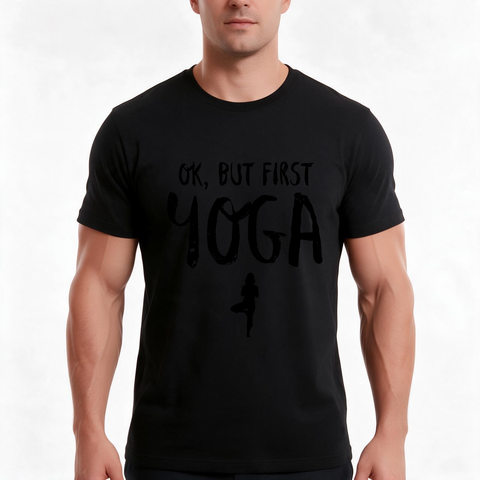 Ok But First Yoga Funny Fitnes - Yoga Fitness First ulasan dan harga