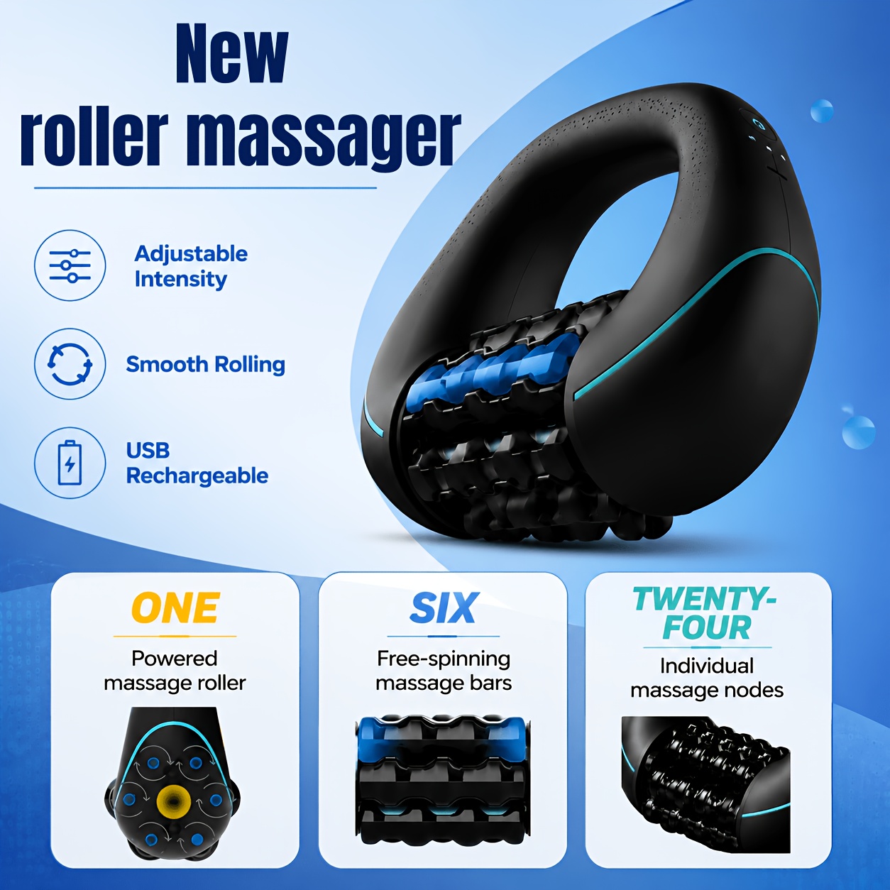 Handheld Electric Roller Impac - Shoulder Massage Ball ulasan dan harga