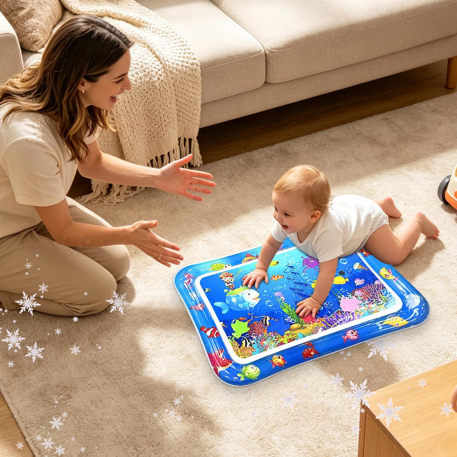 Kids Water Play Mat Cartoon Se - Gym Floor Mats ulasan dan harga