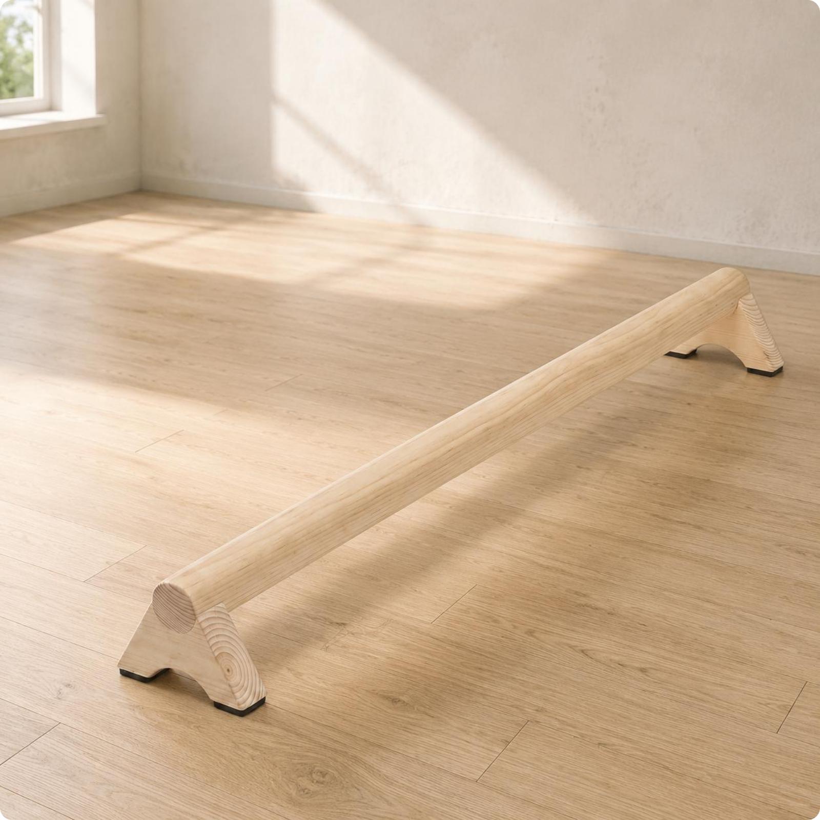 Balance Beam Trainer Wooden Ex - Balance Board Fitness ulasan dan harga