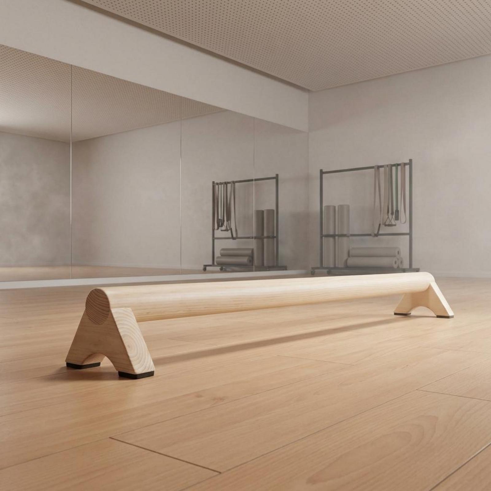 Balance Beam Trainer Wooden Ex - Balance Board Fitness ulasan dan harga