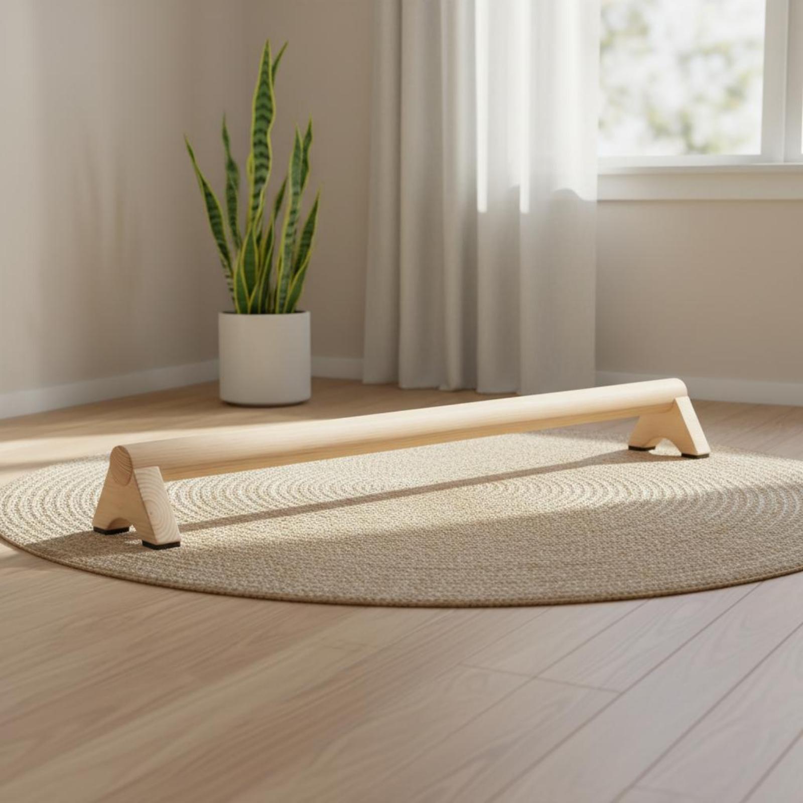Balance Beam Trainer Wooden Ex - Balance Board Fitness ulasan dan harga