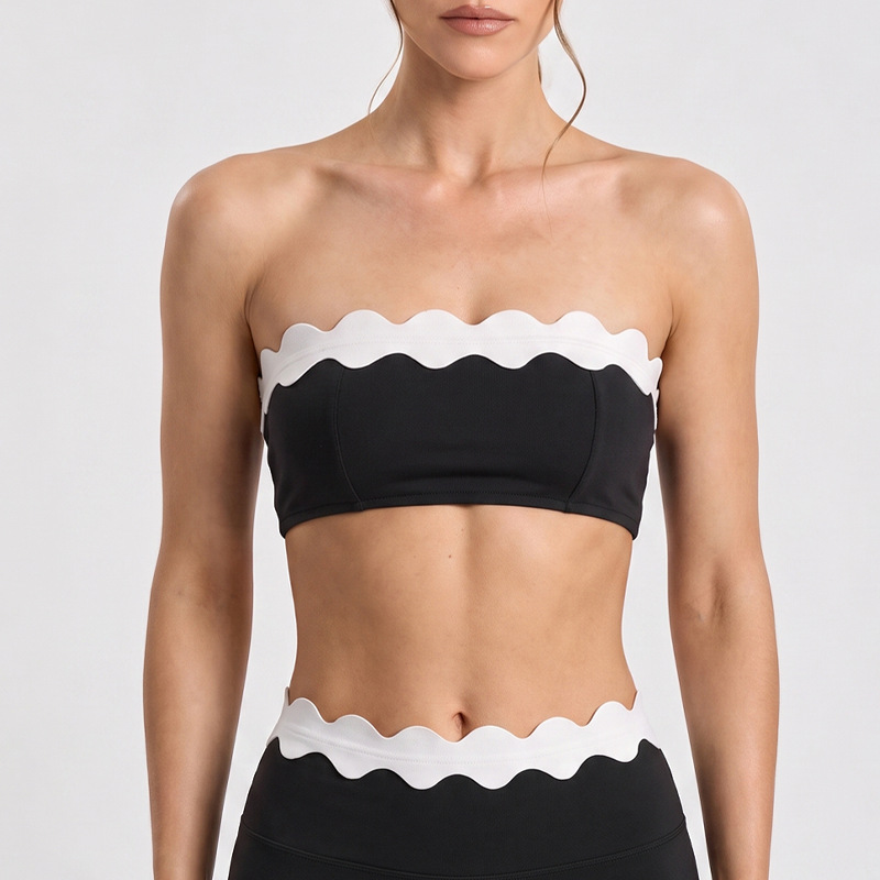 New Sports Tube Top For Women  - Yoga Fitness Youtube ulasan dan harga