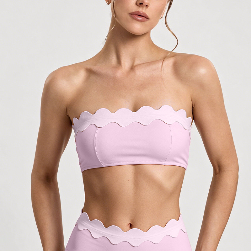 New Sports Tube Top For Women  - Yoga Fitness Youtube ulasan dan harga
