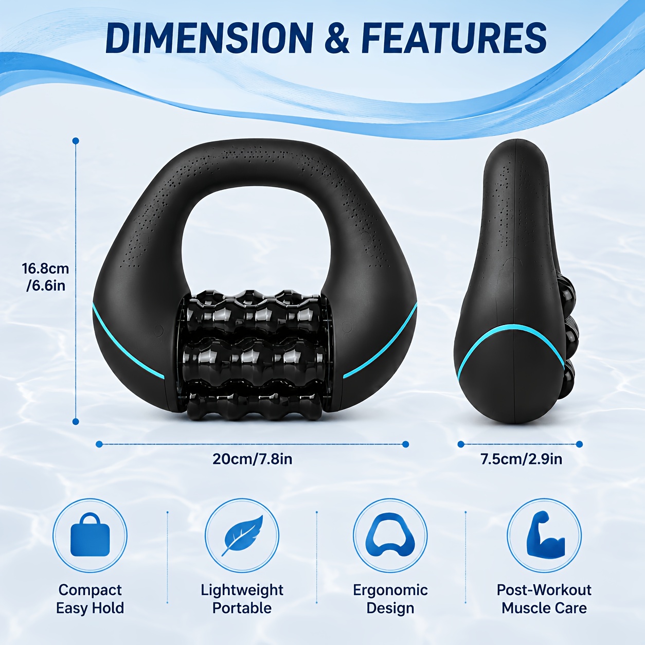 Handheld Electric Roller Impac - Shoulder Massage Ball ulasan dan harga