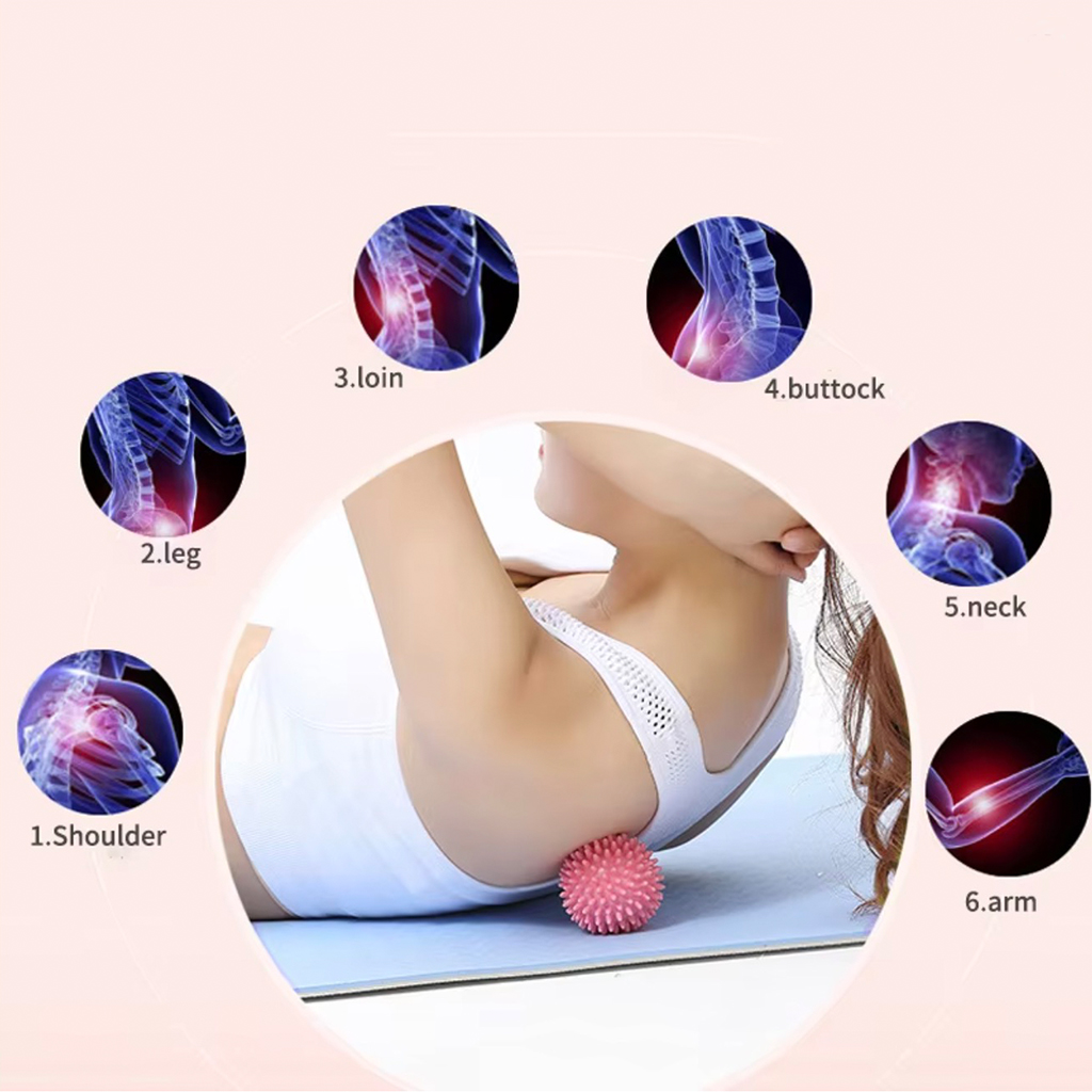 6CM Spiky Massage Ball,Myofasc - Yoga Fitness Ball ulasan dan harga
