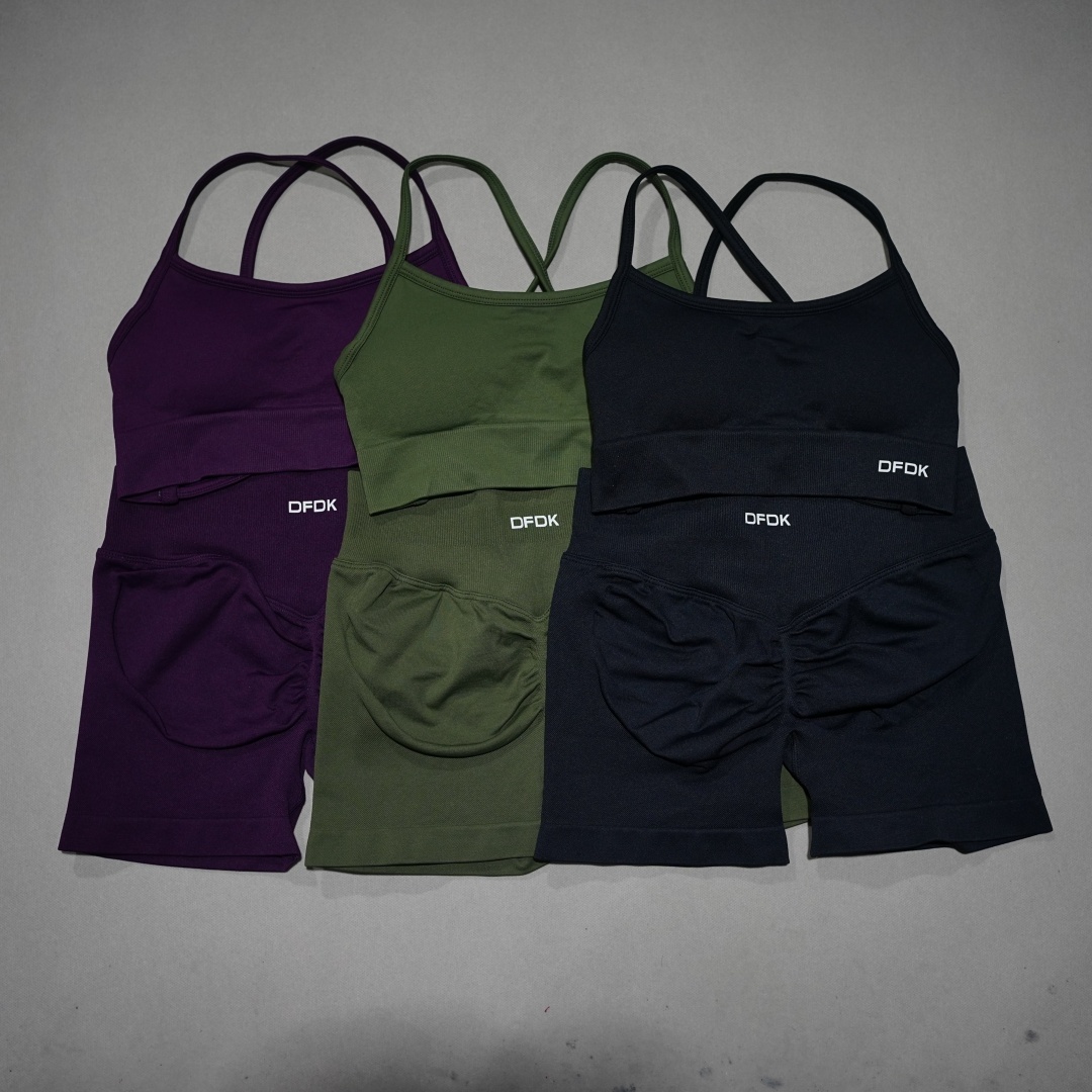 DFDK High Waist Short Leggings - Yoga Fitness Kleidung ulasan dan harga