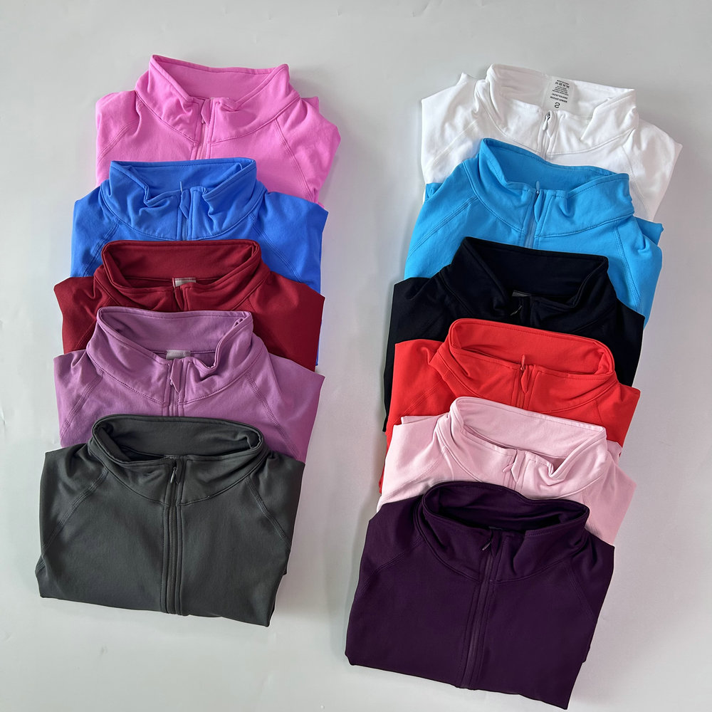No Logo Yoga Jacket With Half  - Yoga Fitness Yoga ulasan dan harga