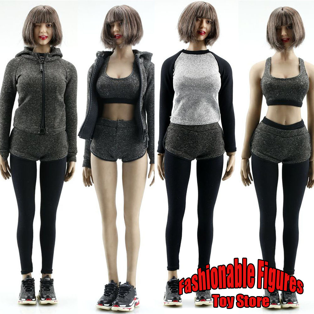 1/6 Scale Female Casual Clothe - Yoga Fitness First ulasan dan harga