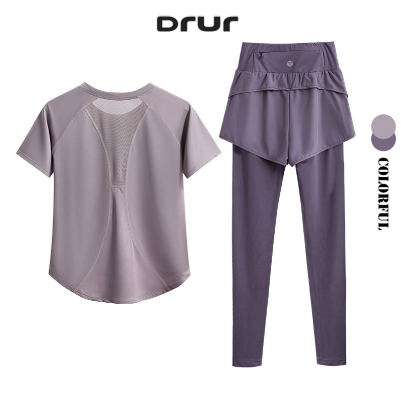 DRUR Women Yoga Pant Sets 2 Pi - Yoga Fitness Kleidung ulasan dan harga
