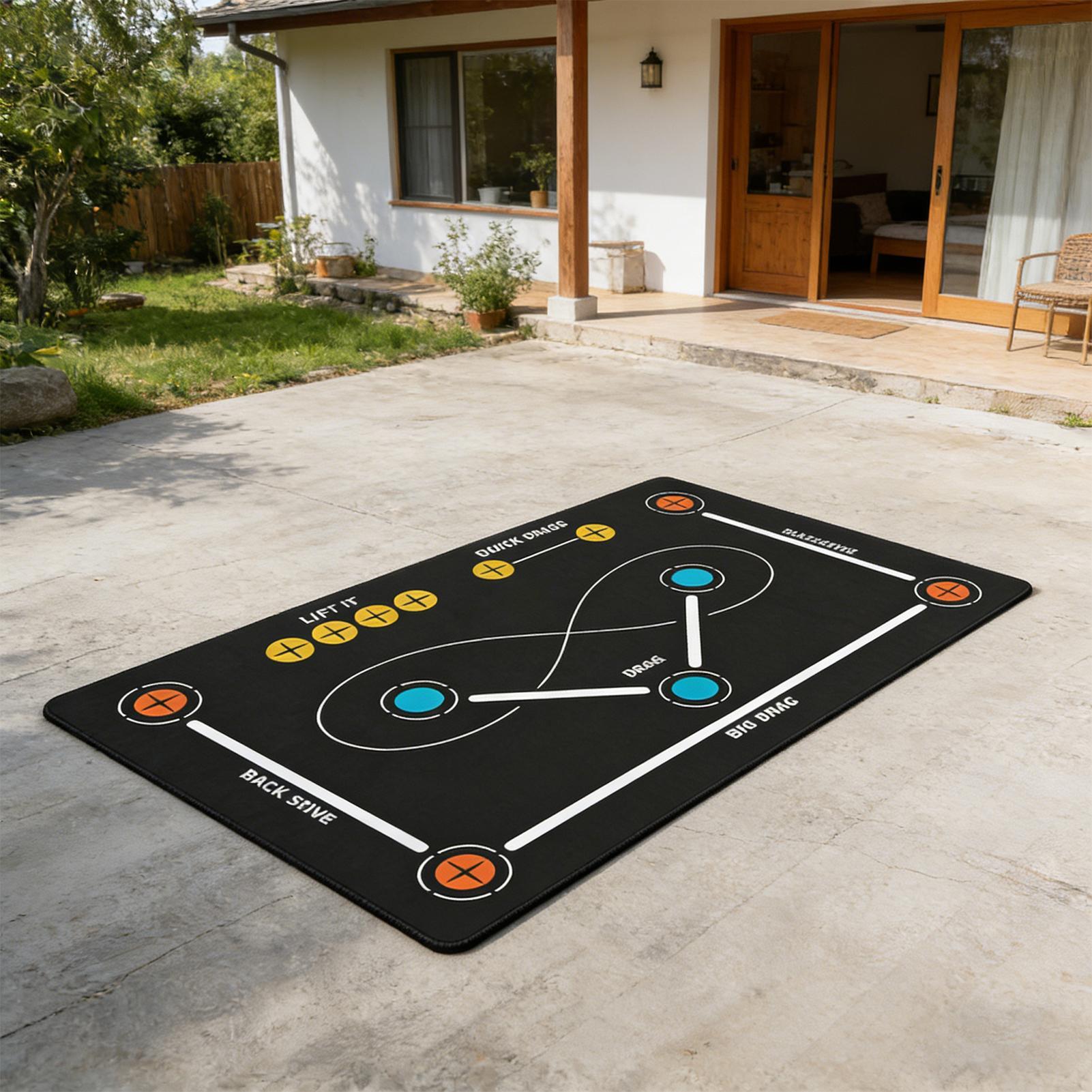 Football Training Mat 80*120cm - Gym Floor Mats ulasan dan harga